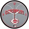 Cincinnati Reds Wall Clock - Baseball Sports Merchandise