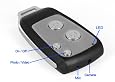 Simulated Car Remote with Embedded 4gb Video Camera with Motion Detection