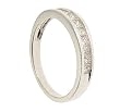 Diamond Anniversary Band 14K White Gold Princess Cut  1/2CT TW - Channel Set