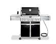 Weber 1841001 Summit E-450 Grill, Natural Gas, Black