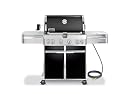 Weber 1841001 Summit E-450 Grill, Natural Gas, Black