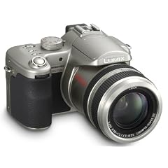 Panasonic DMC-FZ30 EG-S Digitalkamera (8 Megapixel, 12fach opt. Zoom) silber
