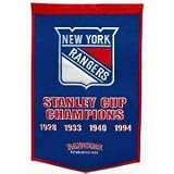 Dynasty Collection Wool Banner New York Rangers - NHL Flags Banners