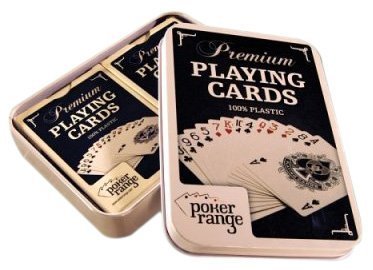 Childrens Toyshop  Spielwaren : Poker Range PR 604 - Poker Spielkarten (100% Kunststoff)