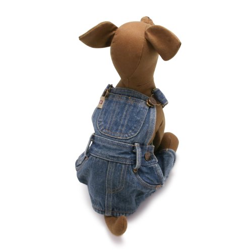 デニム オーバーオール [ マッド ブルー ] 犬服のオーバーオール 夏の新作 【M】