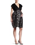 IMAGE OF MORE Of Me Womens Maternity Kimono Dress, Black/Grey Cheetah, Small
