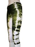 Shakti Activewear Tie Dye Yoga Capri