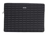 Abbi Embossed Neoprene Sleeve for MacBook 13-inch Black
