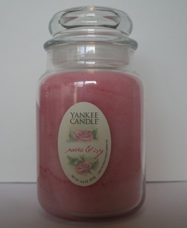 Yankee Candle 22 oz Jar Roses & Ivy