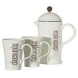 La Cafetiere La Chocolatiere 1-Litre Coffeemaker Gift Set - Cream