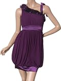 Ever Pretty One Shoulder Flower Unique Ruffles Short Cocktail Dress 03366