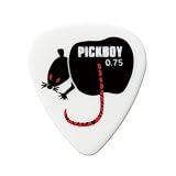 Pickboy Black Zoo, Rat, Celltex, 0.75mm, 50 picks