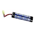 Intellect ERBAT19 1400mAh, 9.6V, 2/3A Cells, Nickel Metal Hydride with Small Airsoft Plug in Hand Guard Configuration