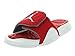 Air Jordan Hydro 4 Slide Mens Sandals (White/red/grey)