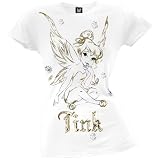 Tinkerbell - Glitter Sketch Ladies T-Shirt