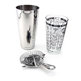 3 Piece Cocktail Shaker Kit