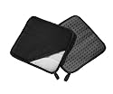 Lurch 70084 Topflappen/Untersetzer, schwarz