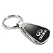 Infiniti Black Tear Drop Keychain