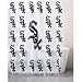 Chicago White Sox PVC Shower Curtain