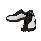 Ecco 'Casual Hydromax' Golf Shoes Ladies - Black White by ECCO