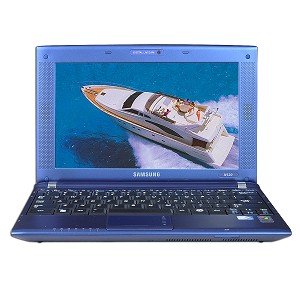 Samsung NP-N120 Atom N270 1.6GHz 1GB 160GB 10.1" LED-Backlit Netbook XP w/Webcam & 6-Cell Battery (Blue)