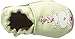Robeez Happy Hippos Soft Sole Crib Shoe (Infant), Pastel Green, 6-12 Months M US