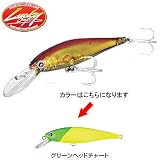 ラッキークラフト(LUCKY CRAFT) ビーフリーズ78LB エキストラシンキング グリーンヘッドチャート 02600946