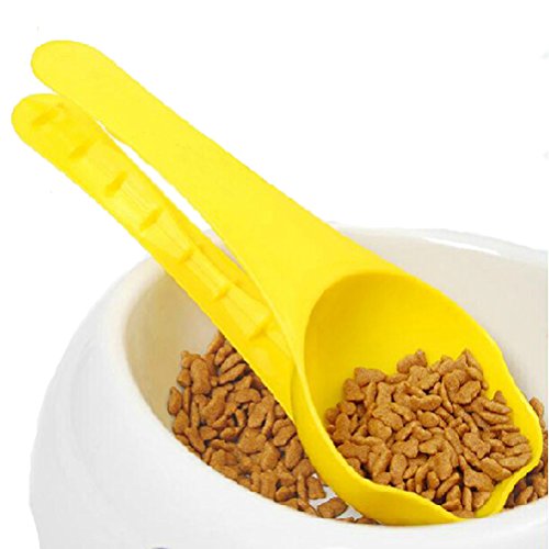 1/2 Cup 100g Cat Pet Dog Food Scoop Portion Control for Healthy Pets 3 in 1 Food Scoop Measuring