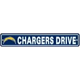 San Diego Chargers Plastic Street Sign "Chargers Drive"