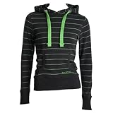 Soul Cal Fine Stripe Hoody - Dark grey - Womens