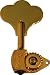 Hipshot HB6C-3/8 Bass Tuning Machine Set, Chrome