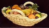 Capodimonte Oval Weaved Fruit Basket