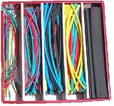 12' Heat Shrink Tubing Assortment - 200 pcs, in Organizer Box
