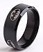 Wicked Good Deals Batman Classic Logo Stainless Steel Ring