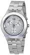 Swatch Diaphane Chronograph Blooded Silver Mens Watch SVCK4038G