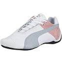 Puma, Future Cat Low Sneaker, white-vapor blue-orchid pink, weiss