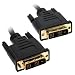 GTMax High Resolution DVI - DVI Male to Male Gold Plated Cable 4.5m (15 Feet) for HDTV, Plasma, LCD