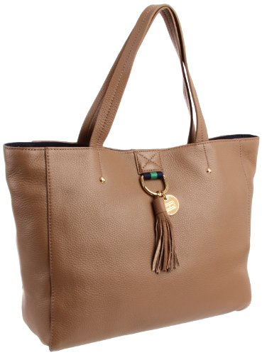 Tommy Hilfiger Tasseled Pebble Small Tote