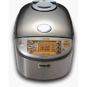 Zojirushi NP-HBC Induction Heating System Rice Cooker & Warmer - Color: Stainless Steel, 10 cups / 1.8 liters