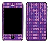 Purple Polka Dots Design Decal Protective Skin Sticker for Apple iPhone 3G