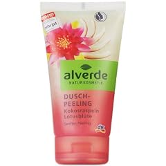 Alverde Duschpeeling Kokosraspel Lotusbl�te, 2er Pack (2 x 150 ml)