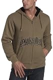 Quiksilver Young Men's Discreet Cat Hooded Zip Sweatshirt