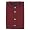 Plain Wine Grandad Collar