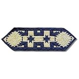 Feathered Star Table Runner Short 16 x 54 In.