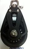 Nautos # 95110- PLAIN LINE 80 MM - SINGLE SWIVEL. SAILBOAT HARDWARE