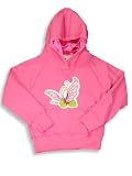 Cool Island - Girls Long Sleeved Hooded Sweatshirt, Pink (Size 6)