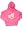 Cool Island - Girls Long Sleeved Hooded Sweatshirt, Pink (Size 2T)
