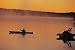 Fly-fishing in Lake Muskoka - 24W x 16H - Peel and Stick Wall Decal by Wallmonkeys