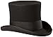 Scala Men's Wool Felt Top Hat