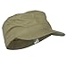 Big Size Fitted Cotton Ripstop Military Army Cap - Khaki (For Big Head)